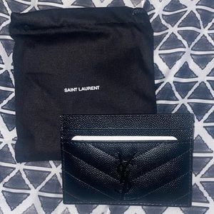 Black Yves saint Laurent (wallet)